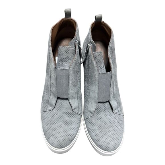 Linea Paolo Felicia Platform Wedge Sneaker Bootie Women's 7 M Gray - Picture 8 of 11